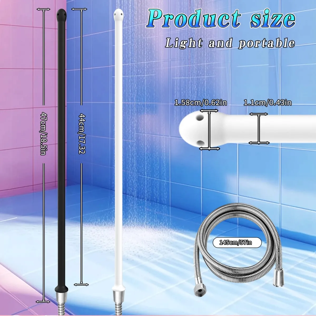 Male and female Soft Anal Intestinal Vaginal Cleaning Flushing Device Nozzle Enema Device Female Washing Device Sex Toys For Gay