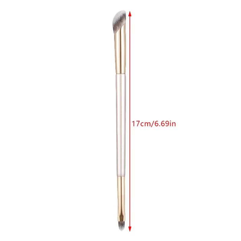 Double Head Finger Concealer Makeup Brushes Precision Soft Smudge Brush Facial Blemish Cover Acne Dark Circles Multi-Function