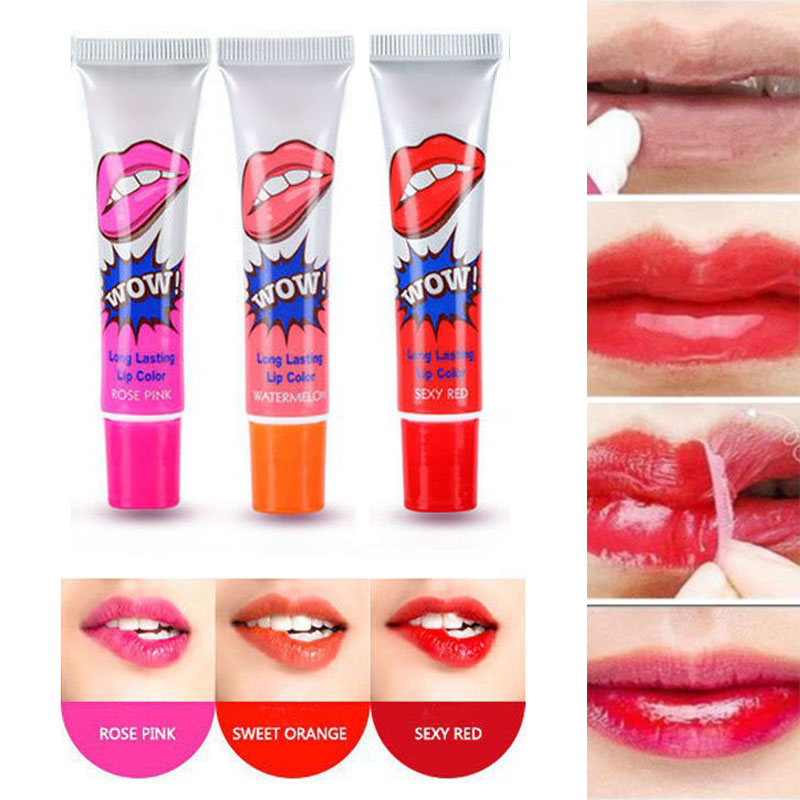 6 Colors Magic Peel Off Liquid Lipstick Waterproof Long Lasting Lip Gloss Tint Tear Off Amazing Lip Tattoo Women Makeup Cosmetic — image 3