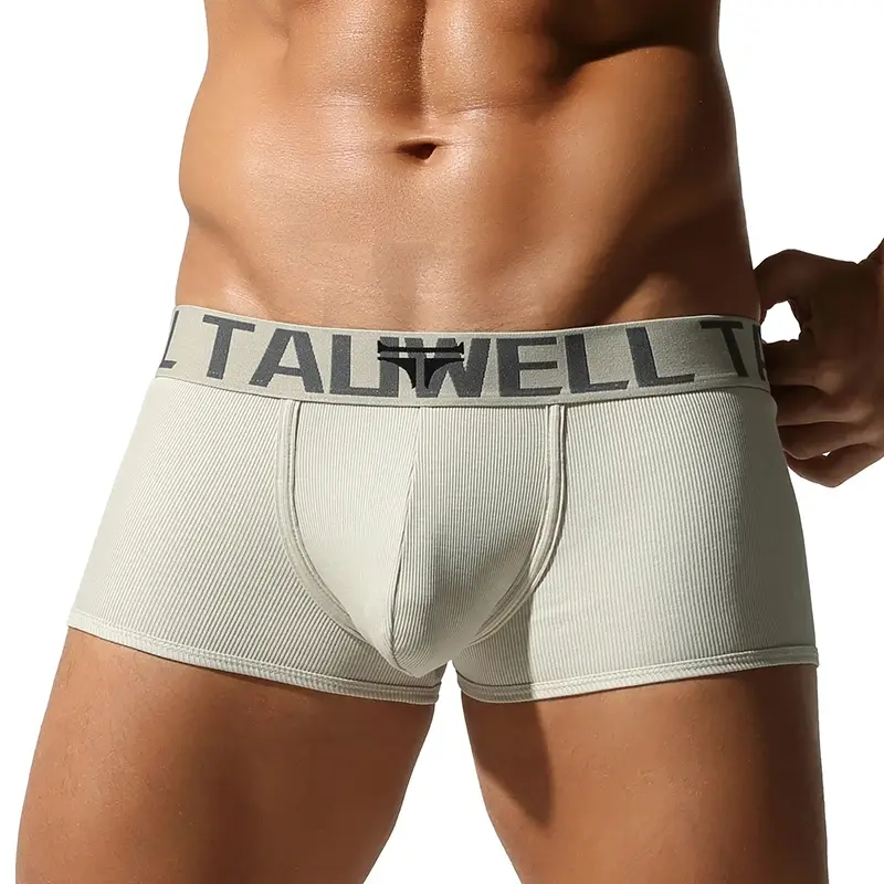Herrenunterwäsche, hochwertige Boxershorts, einfarbig, hohe Elastizität, schmale Passform, atmungsaktiv — image 9