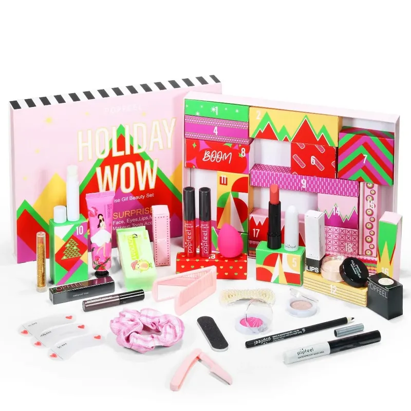Makeup Full Kit Female Make Up Set Eye Shadow Eyeshadow Palette Lip Gloss Mascara Eyeliner Brushes Bag Make-up for Women — image 24