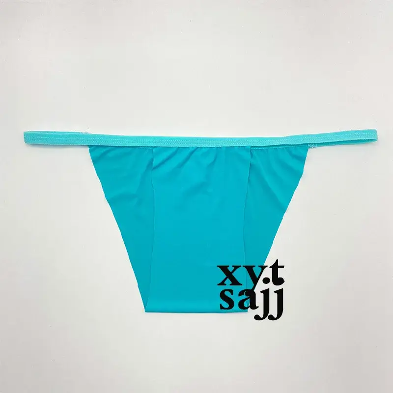 Sous-vêtements triangulaires unisexes taille basse, moulage une pièce, couleur unie, conception non élastique, confort non contraignant, culotte sexy — image 10
