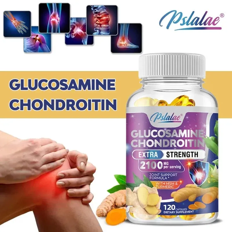 Glucosamine Chondroitin MSM Turmeric Boswellia - Joint Health and Joint Function Support - Glucosamine Sulfate Mobility FormulaC — image 4