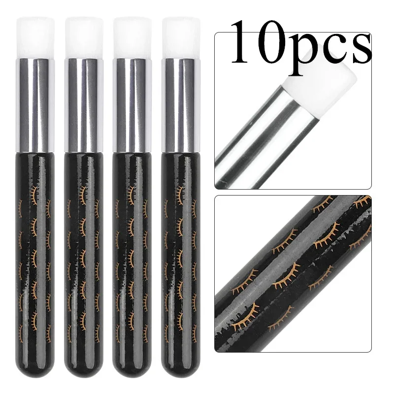 10pcs Eyelash Cleaning Brush Lash Extension Applicator Eyebrow Nose Brushes Washing Bottle Skin Care Makeup Tool Clean Supplies — image 16