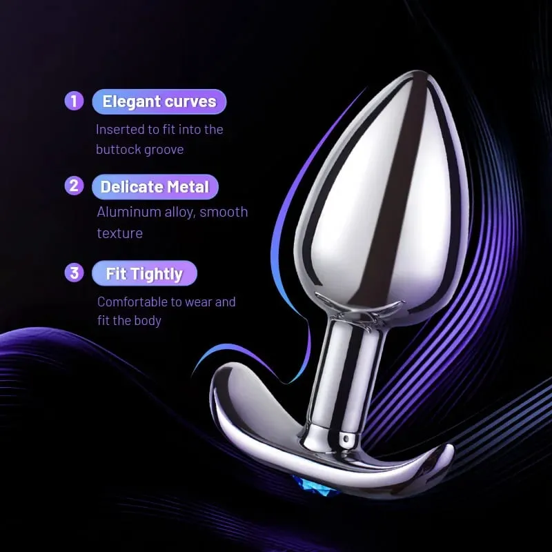 Runyu Metal Anchor Base Anal Plug Adule Toy Stainless Steel Butt Plug Sexy Adult Penetration Anal Toy Fetish But Pluk Sex Toys — image 6