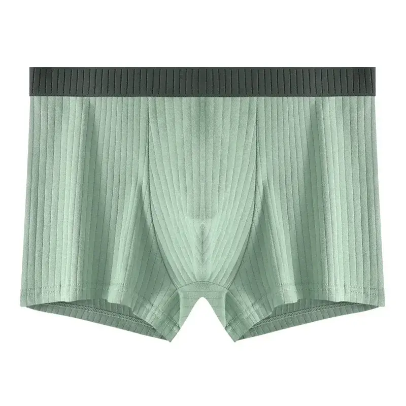 4pcs/set High Quality Cotton Men's Underwear Antibacterial Boxer Shorts Elastic Breathable Men Underpants Soft Male Short — image 11