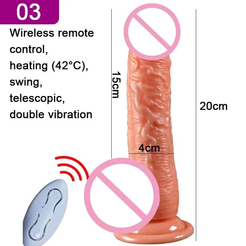 Flesh Color Dildo Multiple Styles Suction Cup Dildo Big Dick Female Masturbator Clitoral Stimulator Lesbian Sex Toys For Women — image 4