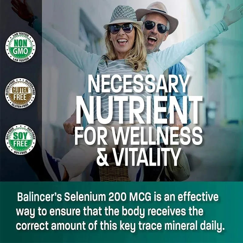 Selenium Supplement - Chelated Amino Acid Complex - High Absorption Antioxidant Enhances Immune Function Thyroid Support — image 5
