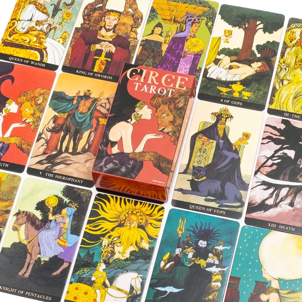 2026 NEW Circe Tarot Cards 10.3*6Cm 78Pcs Divination Fate Deck Board Game Card For Family Party — image 4