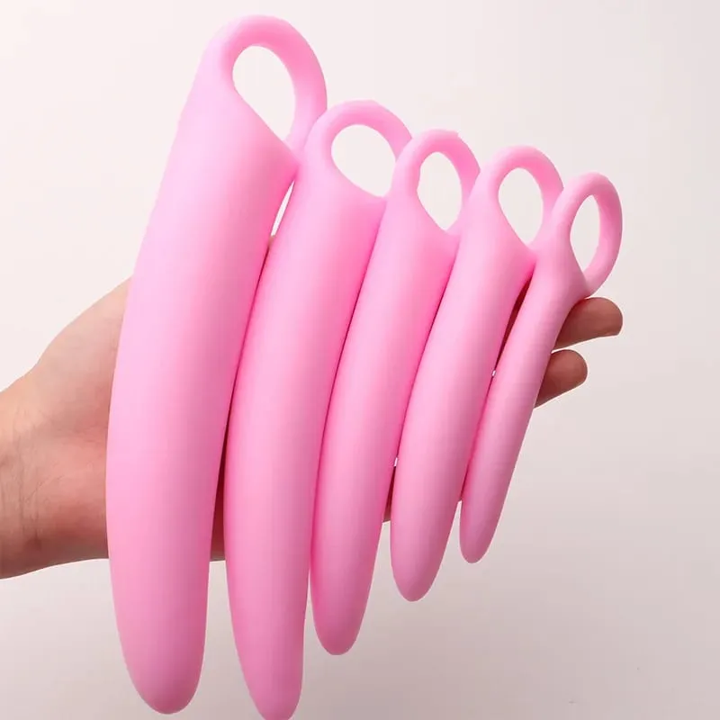 5-Piece Dilator Kit Vaginal Muscle Training Strengthen Rejuvenate Anal Plugs Sex Health Toy Pleasure — image 6