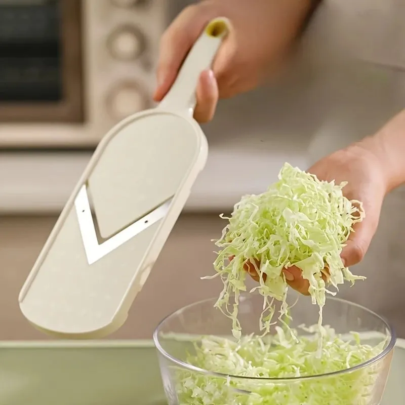 Ultra-Fine Vegetable Slicer & Shredder for Salad Cabbage Carrot - Multi-Purpose Kitchen Gadget Food Chopper for Home & Dining — image 1