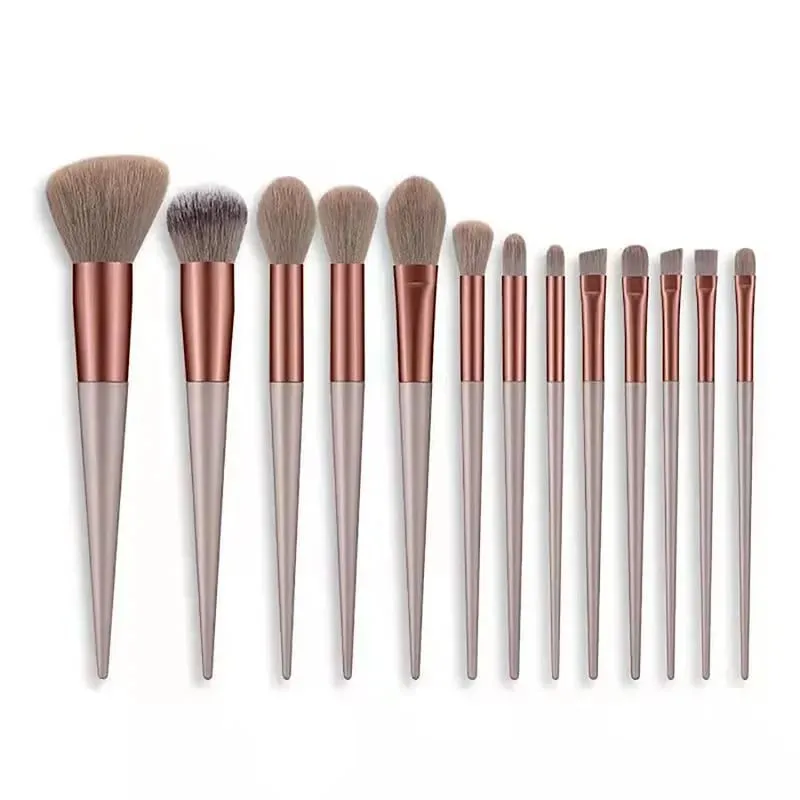 8-13 Pcs Soft Makeup Brushes Set for Foundation Blush Powder Eye Shadow Highlighter Blending Make Up Cosmetic Brush Beauty Tools