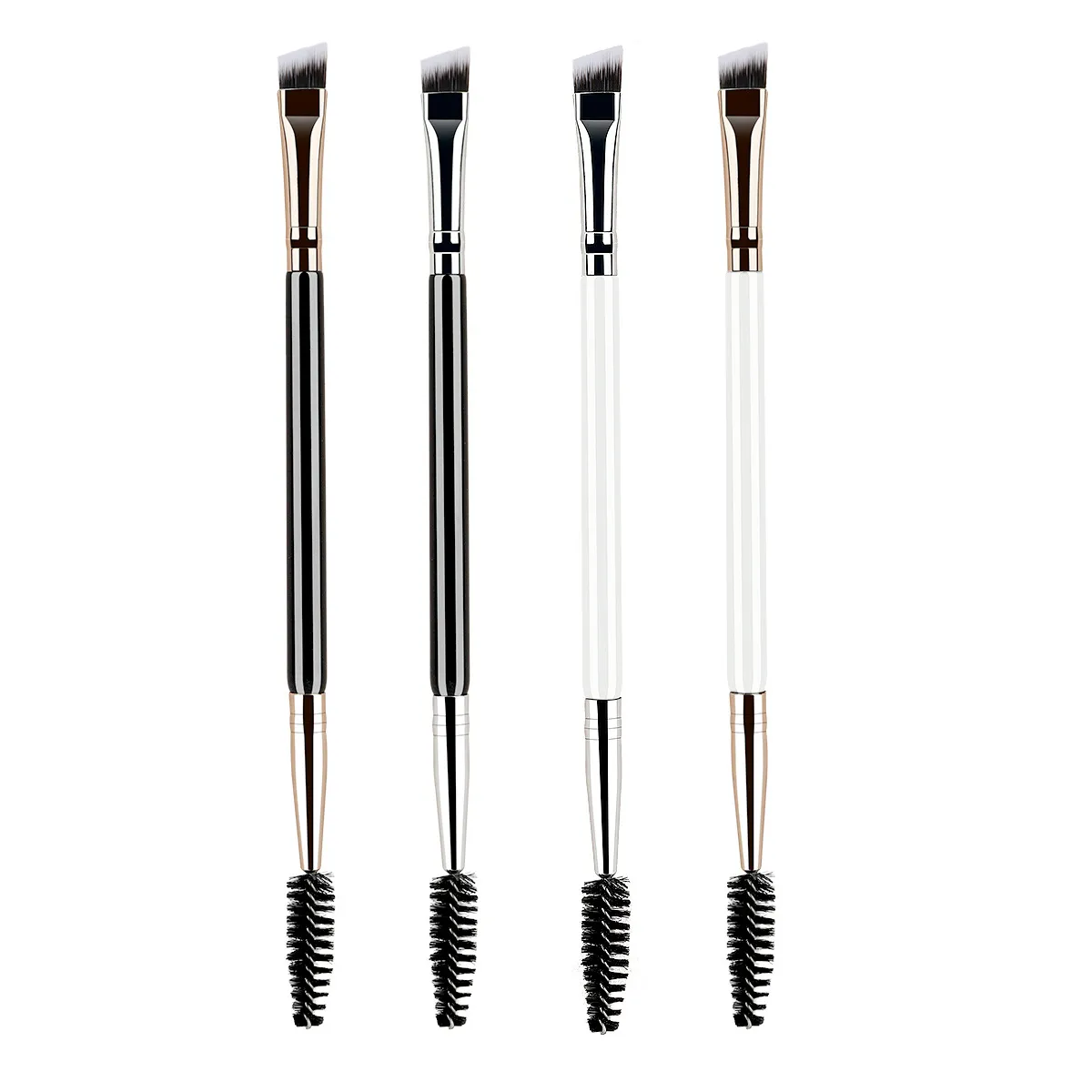 Pincel para cejas 2 en 1 de doble punta y peine para pestañas, herramienta de maquillaje para mezclar sombras de ojos, brochas de maquillaje para sombras de ojos — image 5