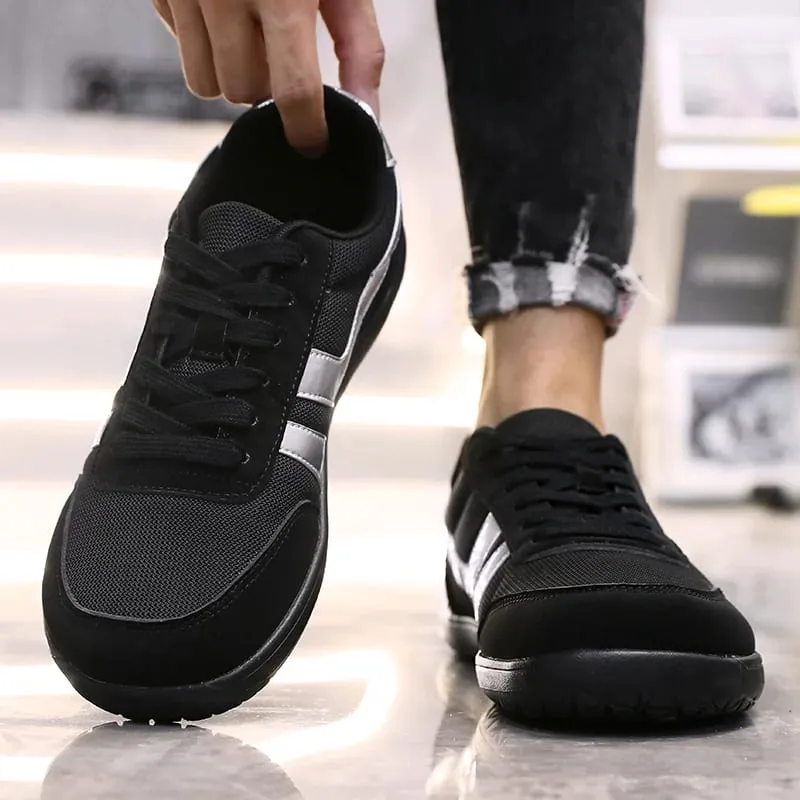 Tenis De Hombre Wide Toe Box Barefoot Shoes Minimalist Breathable Comfortable Outdoor Walking Shoe Sports Casual Blue Shoes 2025 — image 10