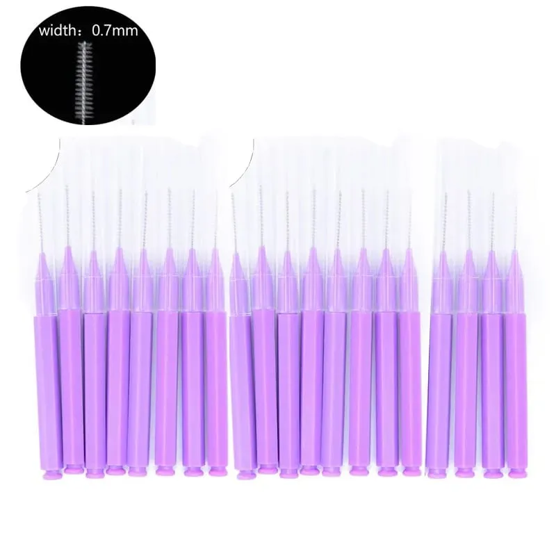 20Pcs Mini Eyebrow Brush Brow Perm Brush Disposable Brow Lifting Brushes Bendable Micro Eyelash Brush Applicators Makeup Tools — image 8