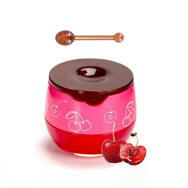 5.5g Lip Sleep Mask Night Sleep Maintenance Moisturizing Lip Gloss Bleach Cream Nourishing Lip Care Strawberry Honey — image 10