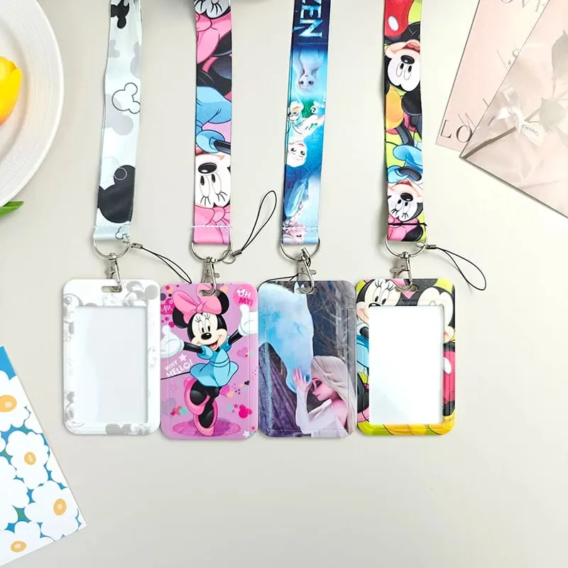 Anime Strap Lanyard for Keys Keychain Badge Holder ID Credit Card Pass Hang Rope Lariat Mobile Phone Charm Accessories — image 2