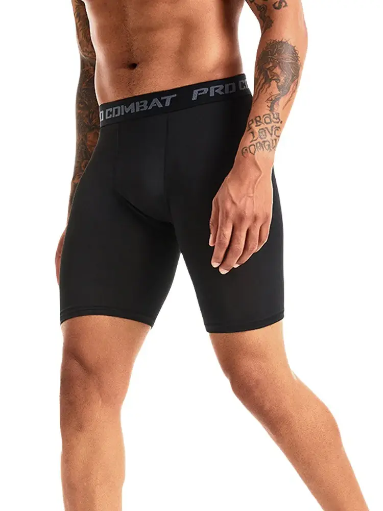 1 Pcs High Performance Men's Compression Shorts Quick Dry, Breathable, and Stretchy Base Layer for Sports Running Gym — image 6