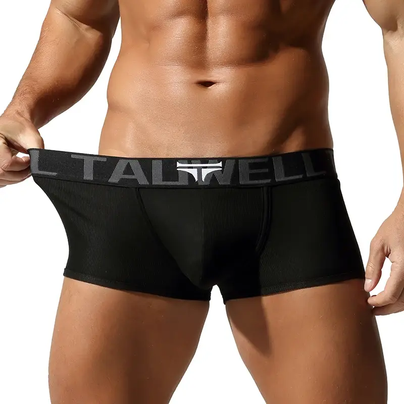 Herrenunterwäsche, hochwertige Boxershorts, einfarbig, hohe Elastizität, schmale Passform, atmungsaktiv — image 19