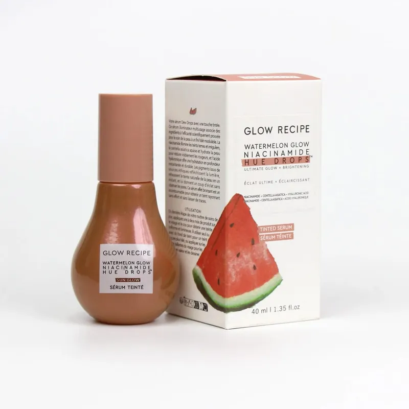 40mL SKin Care Bronzing Drops to Brighten & Hydrate - Skincare Makeup Primer & Liquid Highlighter to Blur Pores for a Radiant