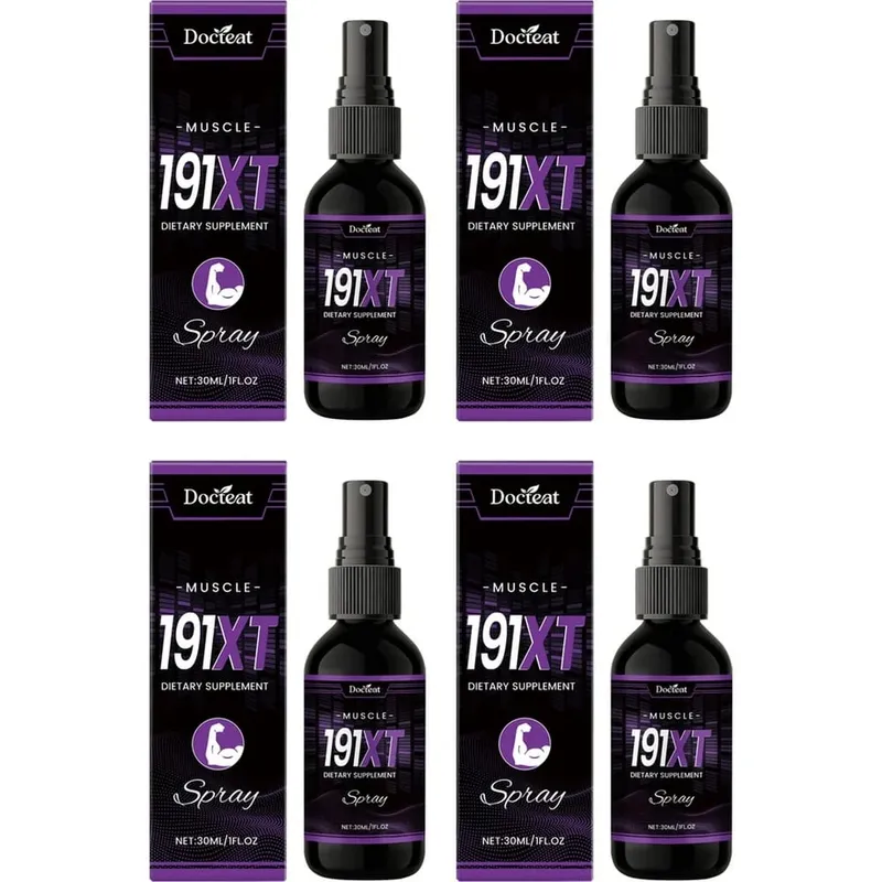 191XT Spray muscular con vitamina B3 L-Arginina y extracto de Tribulus Terrestris para resistencia y soporte muscular 30 ML — image 10