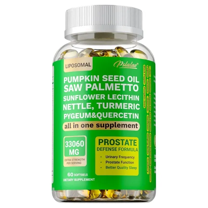 Prostate Support for Adult Men - Reduce Toilet Trips Improve Sleep Bladder Control Relieve Hair Loss Promote Hair Growth — image 8