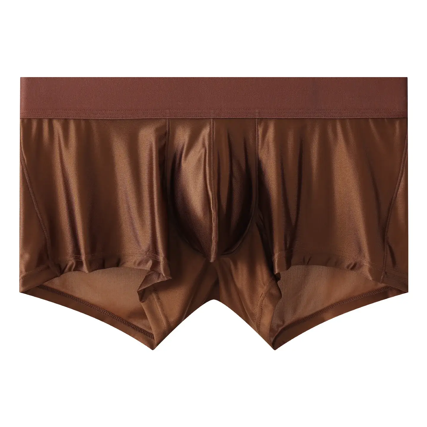 Celana Dalam Pria Celana Pendek Boxer Celana Dalam Nilon Ramping Solid Pria Celana Dalam Kantung JJ Pinggang Tengah Cueca Celana Dalam Pria Boxer Ropa Ukuran Plus M-XXL — image 4