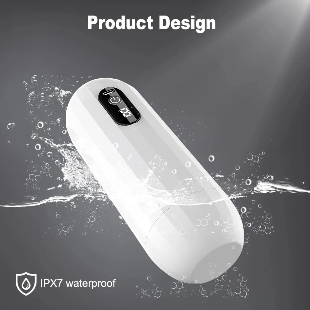 Automatic Male Masturbation Airplane Cup Vaginal Oral Penis Extension Ejaculation Exercise Adult Masturbation Sex Machine Toys — image 5