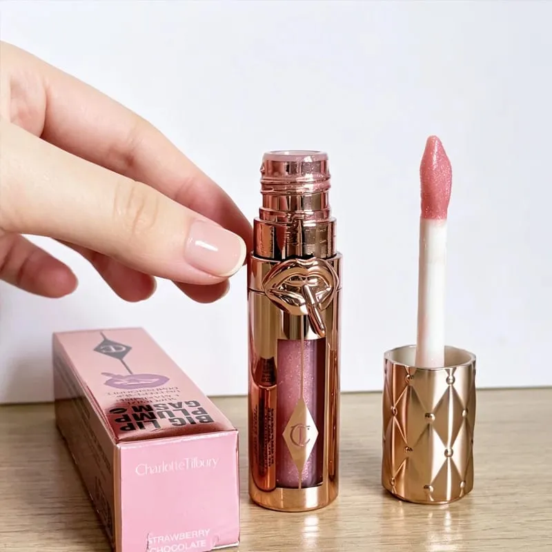 CT Lip Plumping Gloss lipstick Long‑wearing Effortlessly Blended Natural Look Cheeks Blush Stick Cream Dewy Finish Peach Glow — image 6