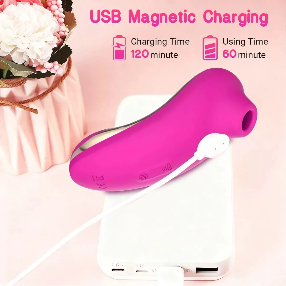 16 Mod Penggetar Menghisap Kelentit Wanita Puting Oral Perangsang Vakum Masturbator Massager Mainan Seks untuk Dewasa Mainan Seks Tiupan Seks — image 4