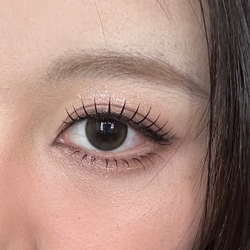 U-shaped False Eyelashes K-Pop Idol Lashes Zhang Yuanying Inspired Comic Eye Lashes Natural Wispy Lash Extension