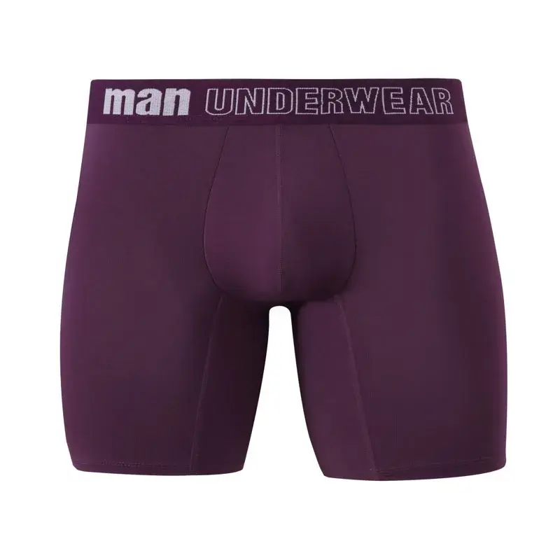 4pcs Men's Boxer Underwear Bamboo Fiber Boxers Soft Long Panties Shorts Mens Cotton Plus 7XL Cueca Boxer Masculino Calzoncillos — image 17