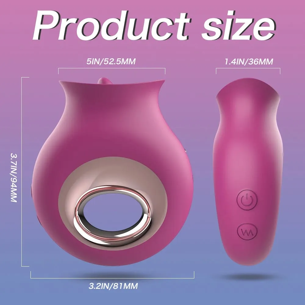 9 Vibration Modes Tongue Licking Nipple Vagina Orgasm Sucking Massager Stimulating Sex Toy Adult Products Masturbator for Women