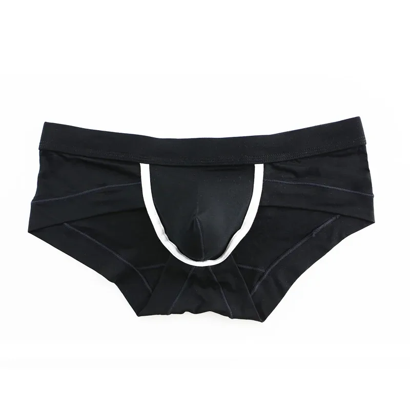 Men's Sexy Comfortable Low Rise Boxer Briefs Bulge Pouch Underwear Underpants Man Lingerie Panties 1pc — image 12