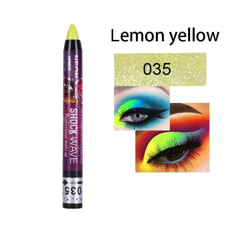 2 In 1 Eyeshadow Lipstick Stick Pencil Waterproof Glitter Matte Eye Shadow Makeup Pigment Eyeshadow Pen — image 34