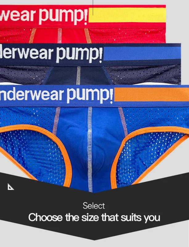 남자의 낮은 허리 슬리밍 메쉬 팬티 U 볼록한 주머니 탄성 허리띠 통기성 다채로운 Jockstrap 속옷