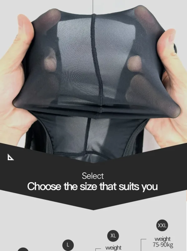 Men Bikini Briefs Man Underpantsr Slip Transparent Mesh Underwear Male Cuecas Men's Panties Ultra-thin Gays Sports Briefs — image 15