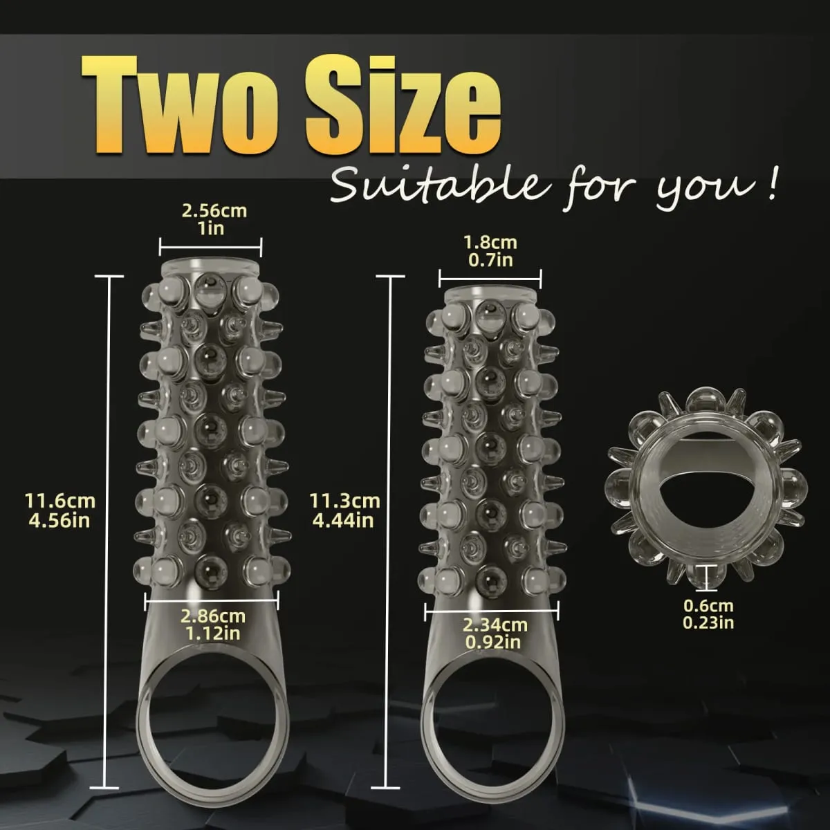 Penis Rings For Men Enlargement Delay Ejaculation Stronger Erection Sex Toys Adult Supplies Dick Ring Sex Toys For Couples 18+