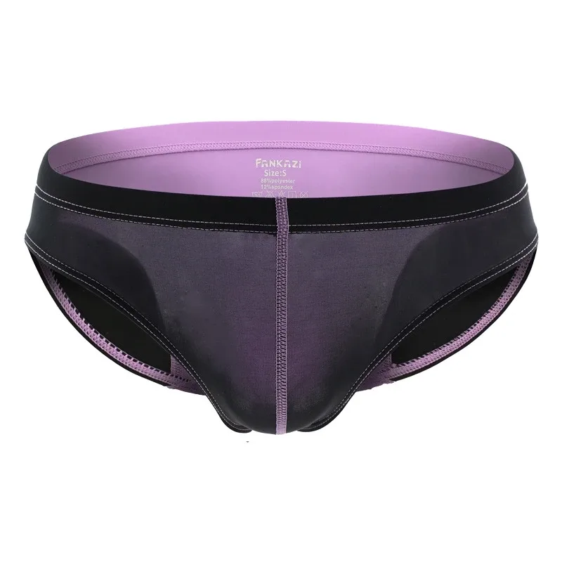 Slip intimi da uomo Mutande traspiranti Cueca Masculina U Pouch Mutandine maschili — image 8