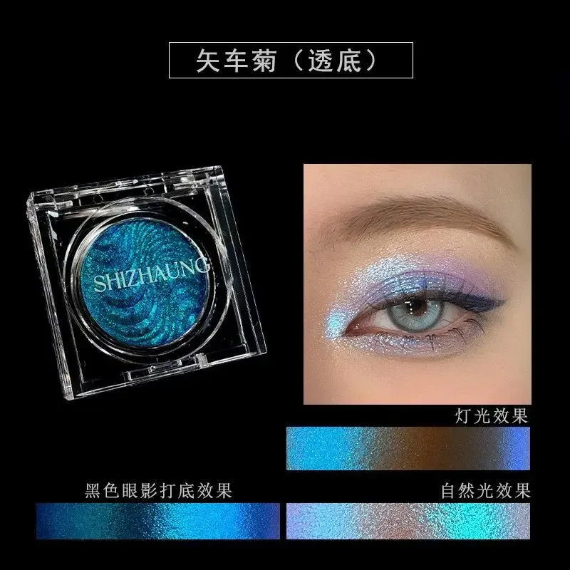 Chameleon Eyeshadow Powder Monochrome Matte Shimmer Metallic Glitter Gothic High Gloss High Colors Fine Flash lasting Eye Makeup — image 21
