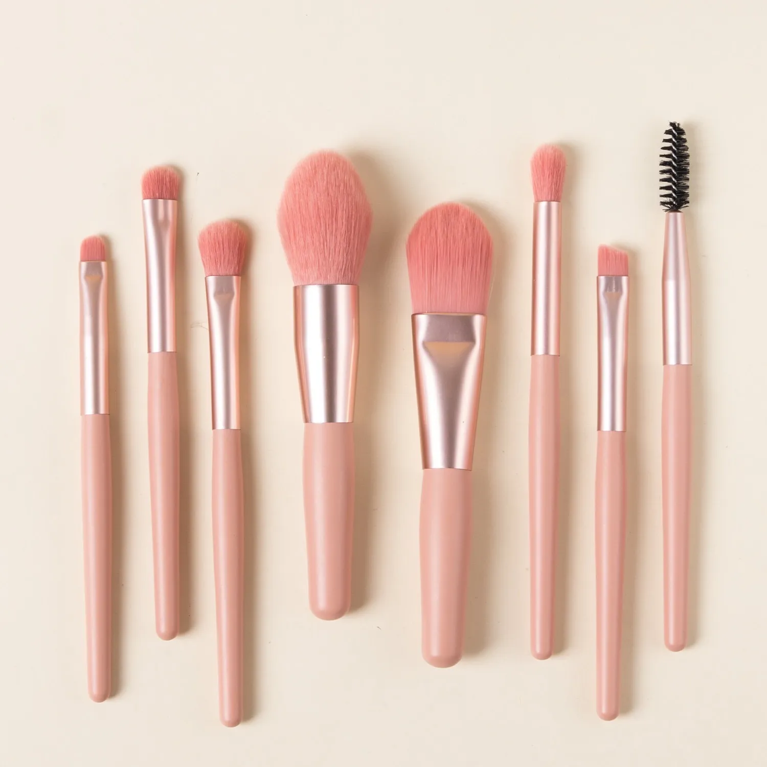 8PCS Macaron Makeup Brushes Set Eye Shadow Foundation Women Cosmetic Brush DIY Blush Powder Blending Beauty Soft Make Up Tools — image 3