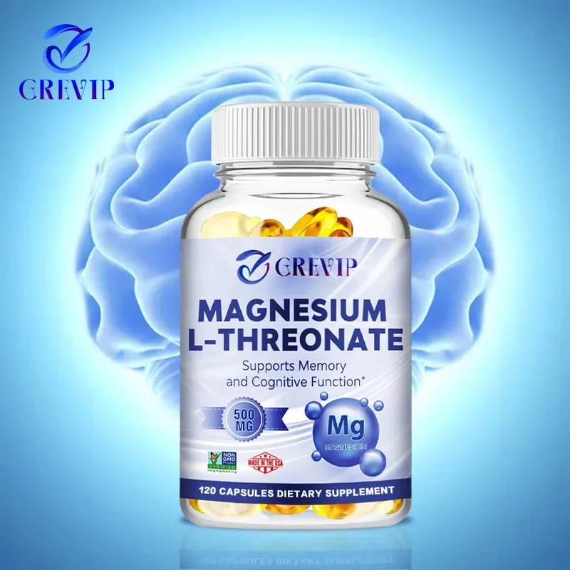Magnesium L-Threonate - Improve Memory Cognition Stress Relief and Sleep Quality — image 1