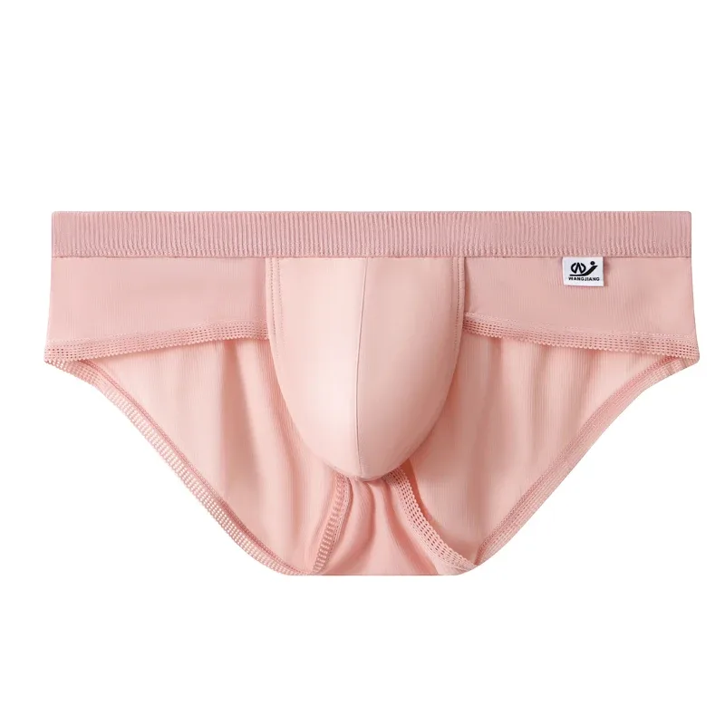 New Arrival Men's Briefs Ice Silk Underwear Seamless Breathable Low Waist Panties Shorts — image 24