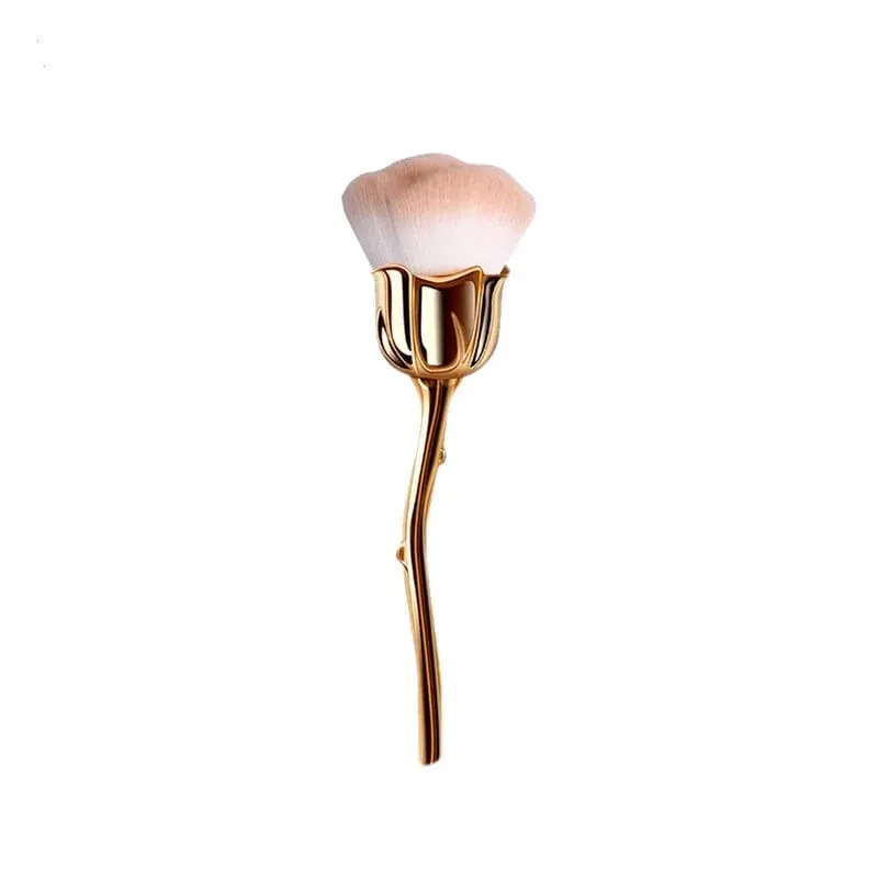 Rose Flower Nail Art Brush Remove Nail Dust Brushes High Quality Acrylic UV Gel Polish Powder Cleaning Tool Beauty Makeup Brush — image 10