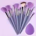 Professiona 13PCS Makeup Brushes Set Foundation Eyeshadow Blush Powder Blending Soft Fluffy Cosmetic Full Set Female Makeup Tool — image 21