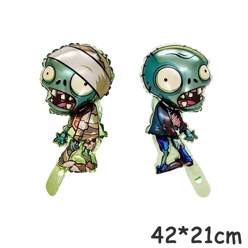 Games Balloon Plants Vs. Zombies Theme Party Decoration Supplies Package Latex Aluminum Film Balloon Children's Classic Toys — image 3