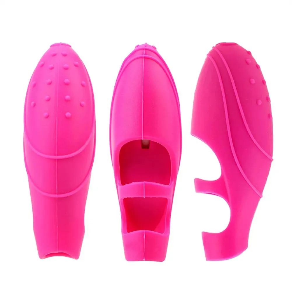 G-point Vibrating Finger Cover Portable Silicone Vibrator Waterproof Finger Vibrator Masturbator Adult Sex Toy for Women — image 1