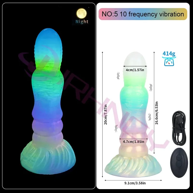 Vibratore Anal Dildo per Le Donne Masturbatore Consolador Silicone 10 Frequenza Vibrador Anal Plug 18+ G Spot Stimolatore Clitorideo — image 21