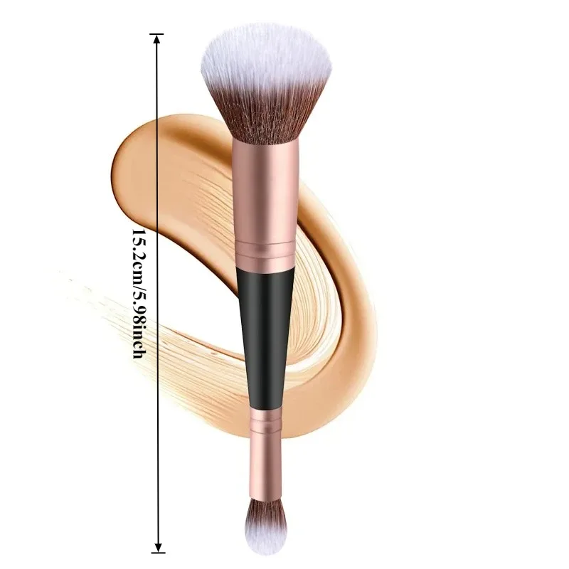 Double Head Makeup Brush 2 In 1 Blush Brush Concealer Highlighter Powder Brushes Blending Contouring Brush Beauty Make Up Tools — image 8