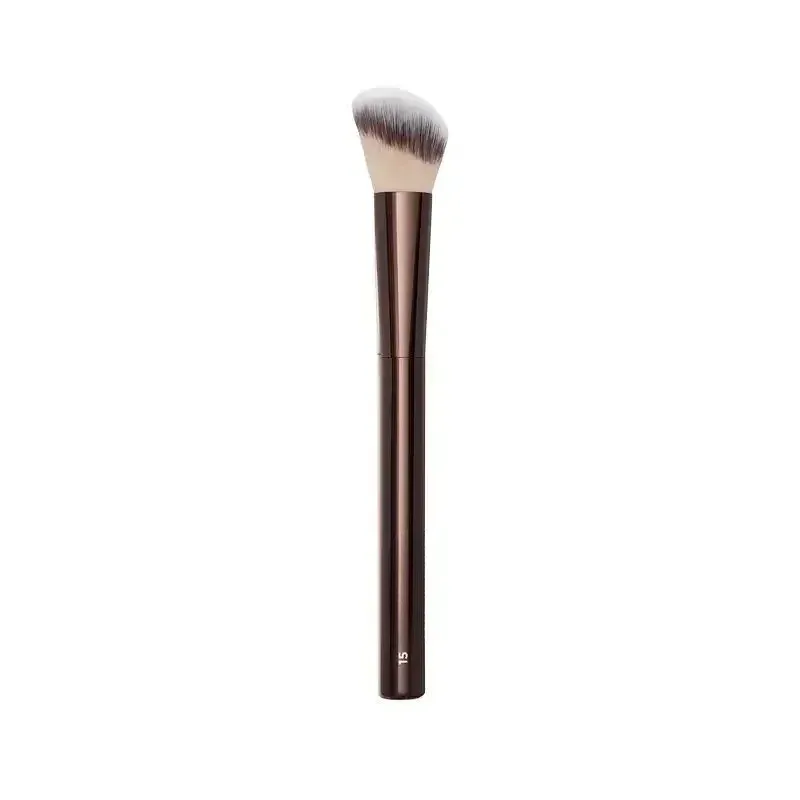 N. 15 Pennello per fard a clessidra Fard per contorno angolato Pennello punteggiato Guance Crema fard liquidi Pennelli per trucco Pennello per fard in crema